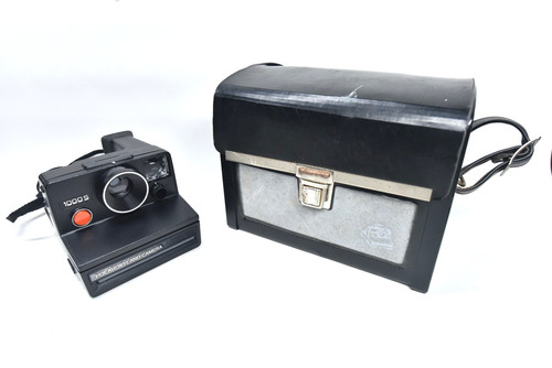 Vintage polaroid land camera - vintage,