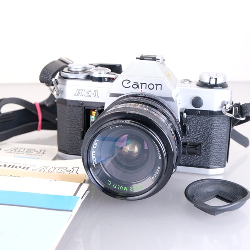 Canon 35mm film camera - ae-1,