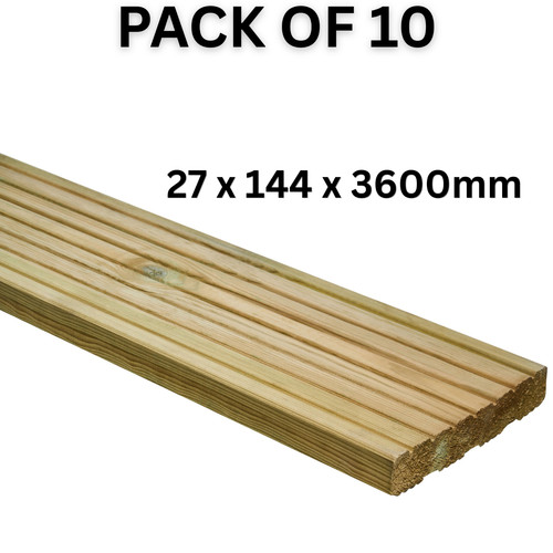 Timber decking boards - boards, 3.6m