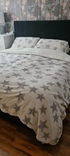 M&S Super King size Teddy Fleece Set duvet cover and two pillow cases