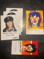 ian brown 2 postcards 3 flyers