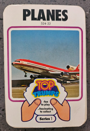 Planes top trumps - planes,