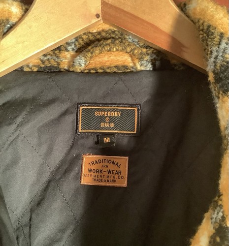 Superdry yellow black check - yellow/black,
