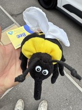 Jolly Phonics Bee Plush Soft Toy  vintage with tag rare 