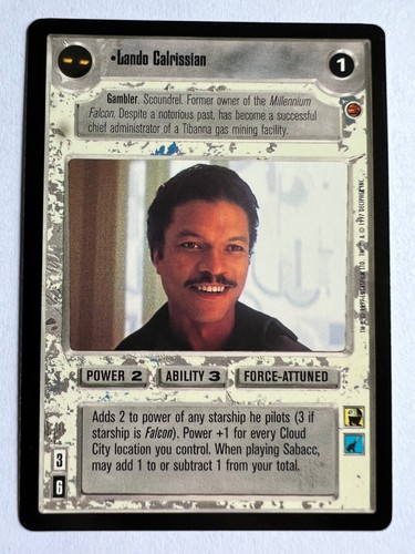 Star wars ccg cloud - star, lando