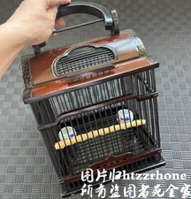 Bamboo Bird Cage Wood Display