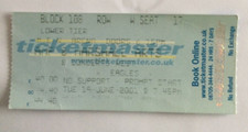ORIGINAL Eagles Concert Ticket