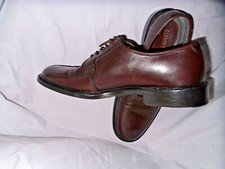 GORDON SCOTT MEN'S BROWN LEATHER LACE UP SHOES SIZE UK 6 EU 40 VGC