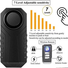 Alarm Home Security Wireless Shed Loud Sound Garage Lockup House Waterproof