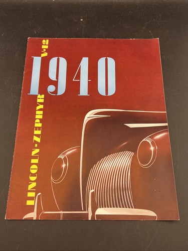 Original 1940 lincoln zephyr - original,