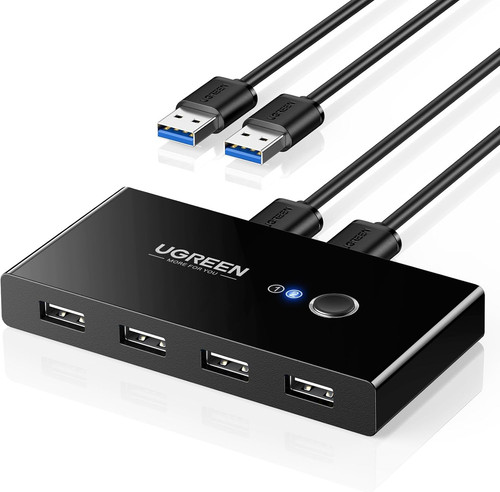 Ugreen ports usb - 2.0, switch