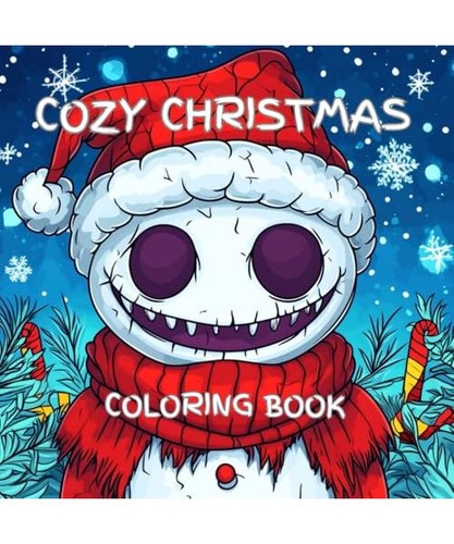 Cozy christmas coloring book - christmas:,