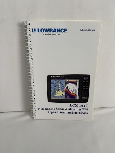 Lowrance lcx 104c fish - lowrance, finder