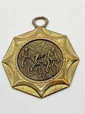 Vintage Cycling Medal Road