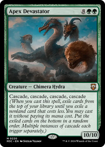 Mtg apex devastator non - apex, non-foil