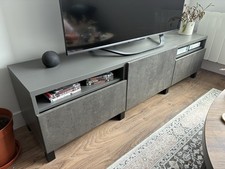 BESTÅ TV bench with drawers
