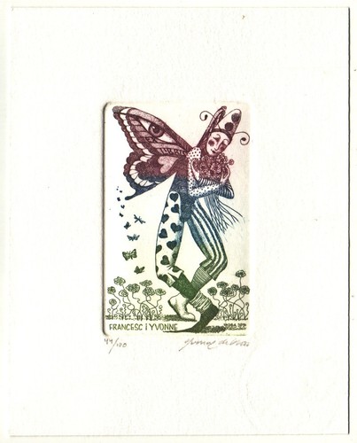Yvonne vries exlibris - de,