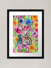 Chipmunk and Friend Framed Art