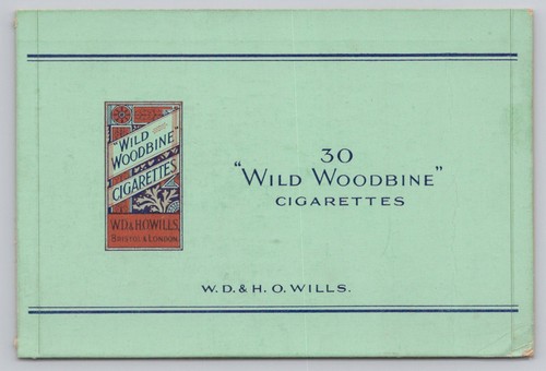 Wild woodbine cigarette card - wild,