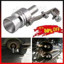 Car Exhaust Pipe SIlver Turbo