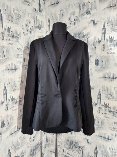 Desigual womens black jacket - desigual,