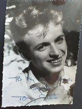  Signed Postcard of a young
