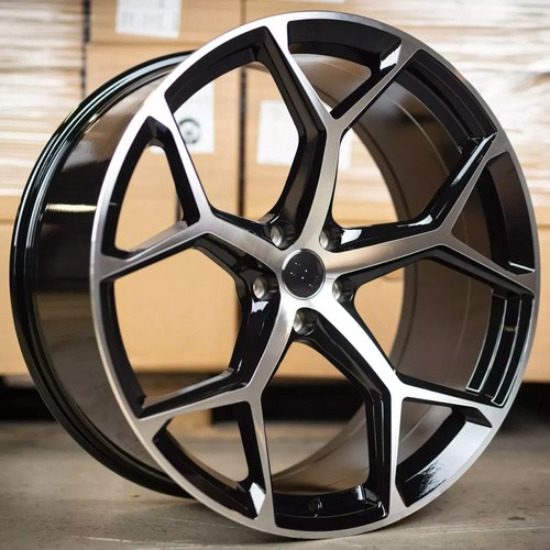 Rs6 black polish alloy - rs6,
