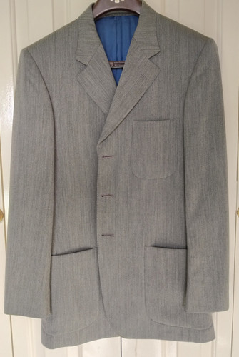 Crombie men light grey suit - crombie,