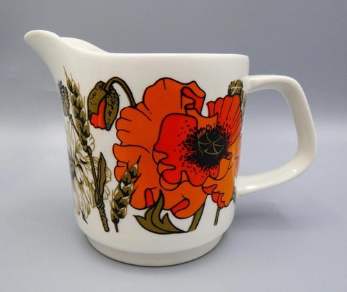 Vintage meakin poppies - j&g,