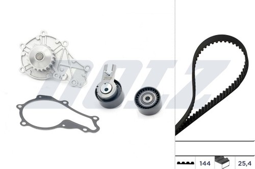 Dolz kd015 water pump - dolz, timing