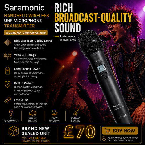 Saramonic handheld wireless - saramonic,