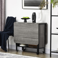 Folding Table Drop Leaf Dining Table Versatile Expandable  