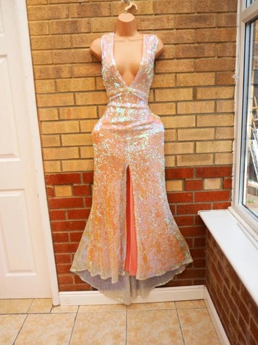 Asos pink green sequin - pink,