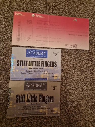 Stiff little fingers concert - little,