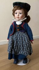 Vintage porcelain doll Leonardo collection PATSY 42cm with box and certificate