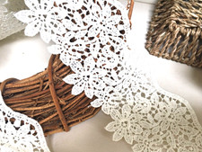 Cream Guipure Lace Pretty