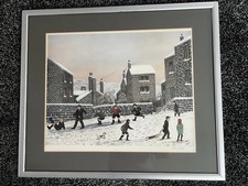 Tom Dodson Signed Print Snow Scene 1 Limited Edition Framed