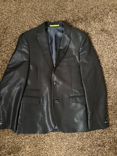 Next boys black shiny formal - shiny,