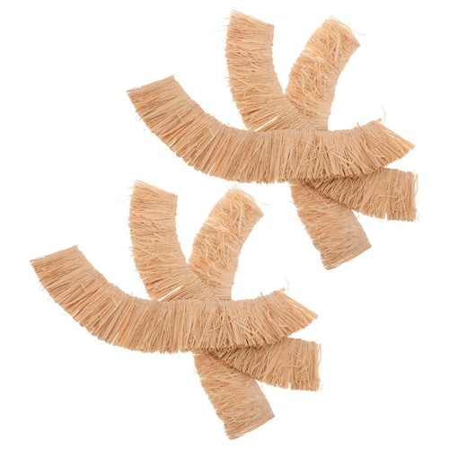 6pcs dollhouse thatch roof - dollhouse,