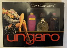 Vintage Ungaro miniature perfume gift set - 3 full bottles (Diva, Senso, Ungaro)