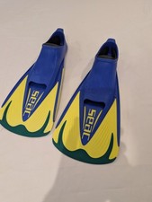 Seac training swim fins 36-37 uk 4-4.5