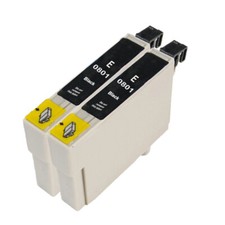 2 Black Ink Cartridge For Use