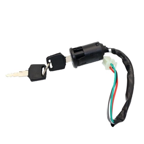 Wire ignition switch key for - 4,