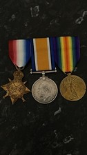 WW1 Medal Trio Named Pte