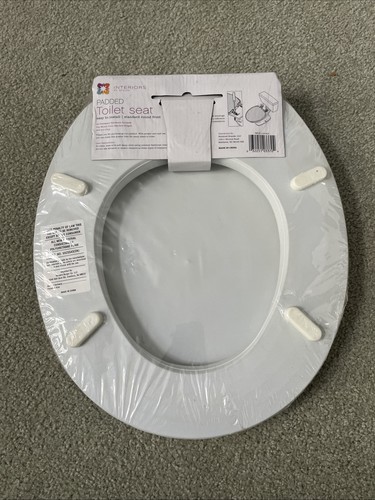 New padded toilet seat - new,