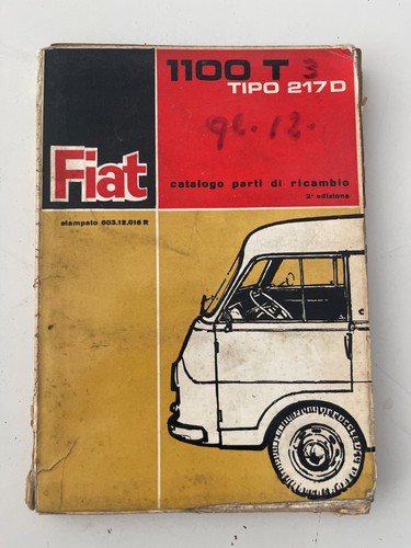 Fiat 1100 use and - t,