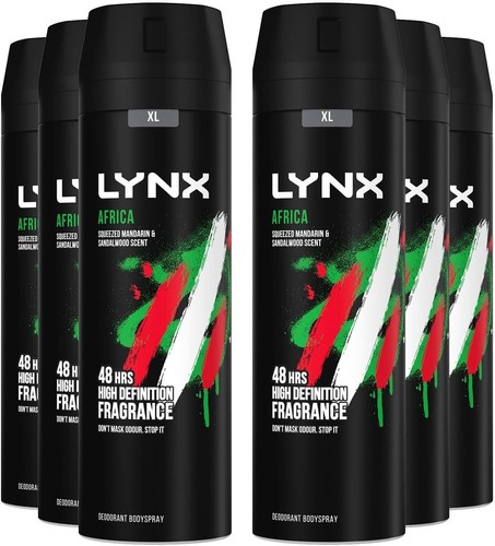 Lynx africa body - xl, spray