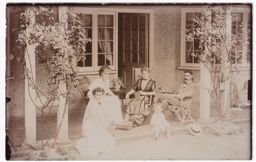 Antique edwardian family - edwardian,
