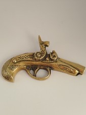 Antique Brass Replica Pistol
