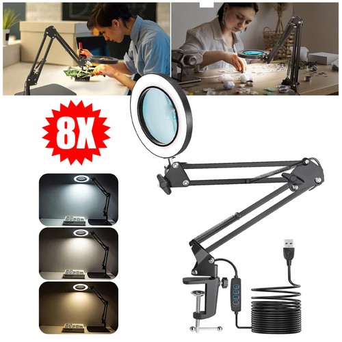Magnifier magnifying with - 8x,
